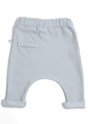 Baby trousers Blue in bamboo_100235
