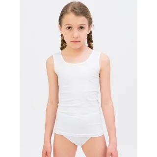 Girl's singlet in Modal and Cotton_57221