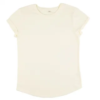 Women's roll-up sleeves in organic cotton_93371