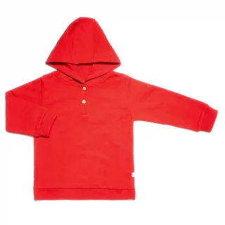 Hooded sweatshirt for children in 100% organic cotton_72632