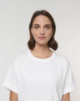 T-shirt woman Collidar oversize in organic cotton_90714
