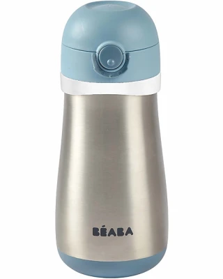Stainless Steel Water Bottle for Toddlers with Handle_100429