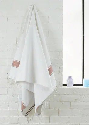 Fouta Cyclades towel 100x200 cm in recycled cotton terry_102912