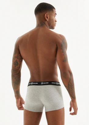 Oscar Basic 3 pcs men's boxer shorts in organic cotton_107557