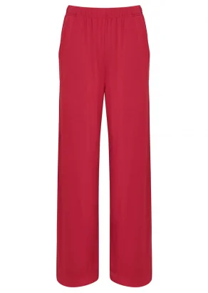 Women's Binita trousers in sustainable Modal - Pink_108831