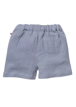 Baby muslin shorts in pure organic cotton_109423