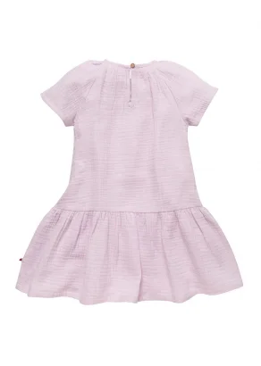 Baby girl muslin dress in pure organic cotton_109329