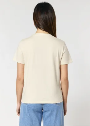 Women's Muser Raw T-shirt in organic cotton_110337