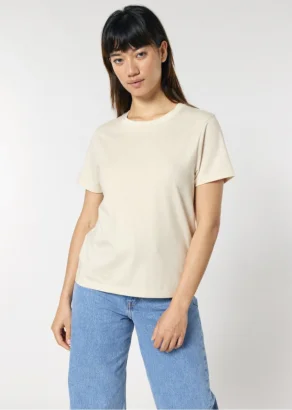 Women's Muser Raw T-shirt in organic cotton_110341