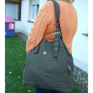 Shopper bag in hemp_34259