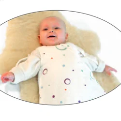 Baby top for sleeping bags in organic cotton_37863