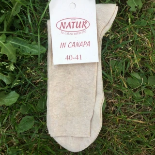 Short socks in hemp and organic cotton_43239