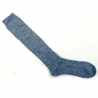 Thin short socks in wool and organic cotton_43226