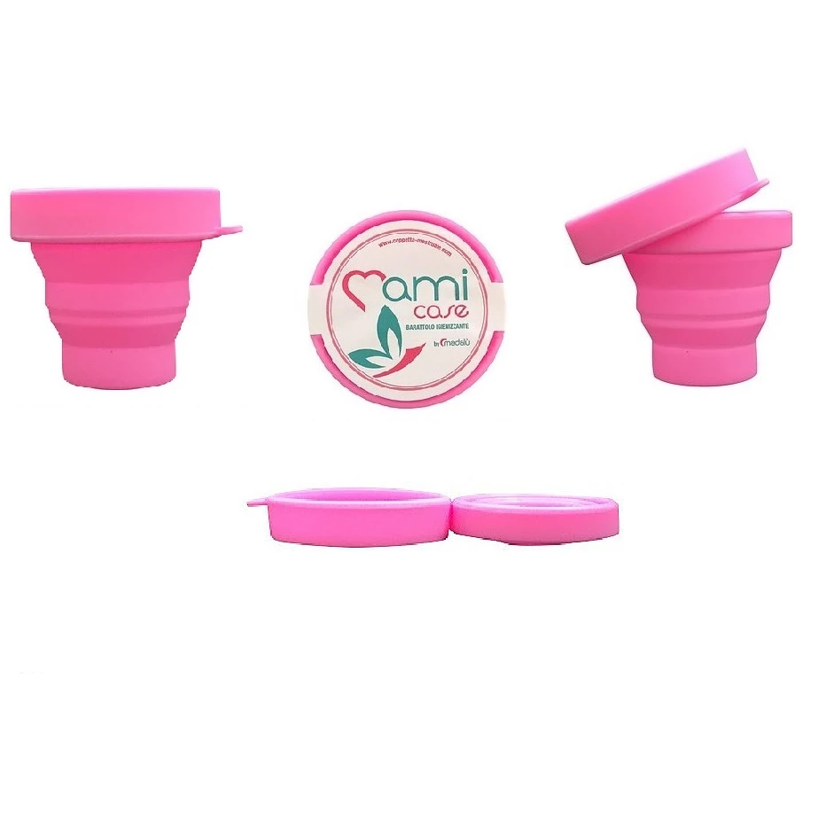 Container steriliser for menstrual cup
