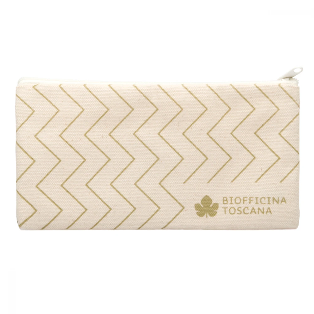 Cotton cosmetic bag Gold