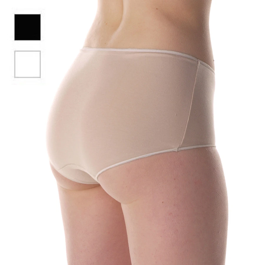 Basic high briefs in Modal and Cotton