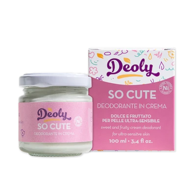 SO CUTE cream deodorant sweet and fruity for ultra-sensitive skin