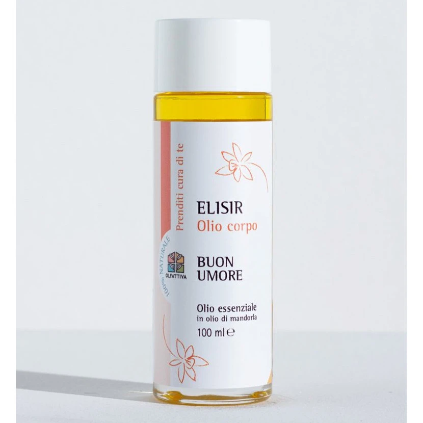Massage body oil "elixir good mood"
