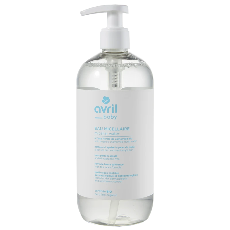Micellar water for baby organic certified