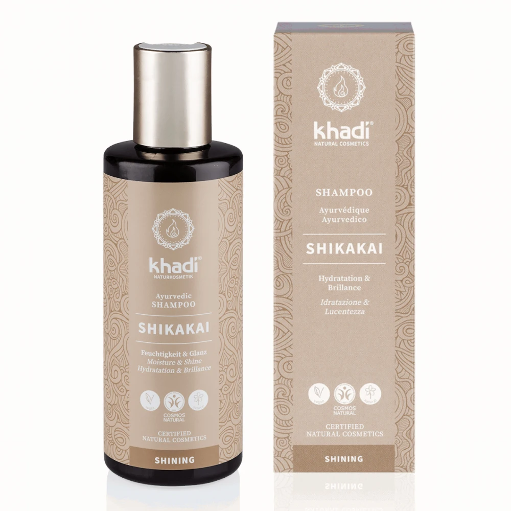 Ayurvedic Shikakai shampoo hydration and shine