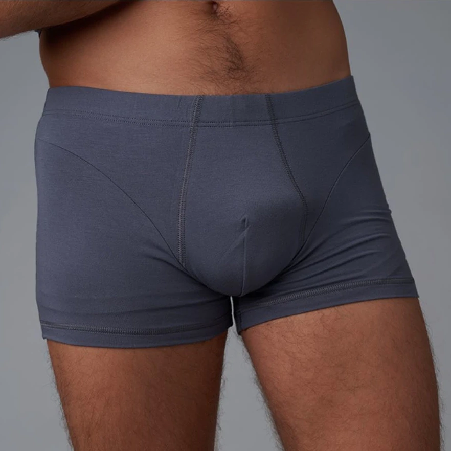 Boxer shorts in natural fabric