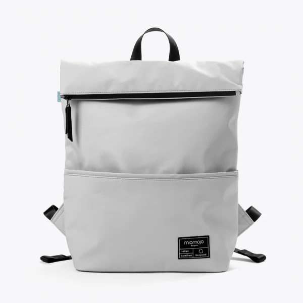 Backpack Leonardo in recycled nylon with waterproof coating