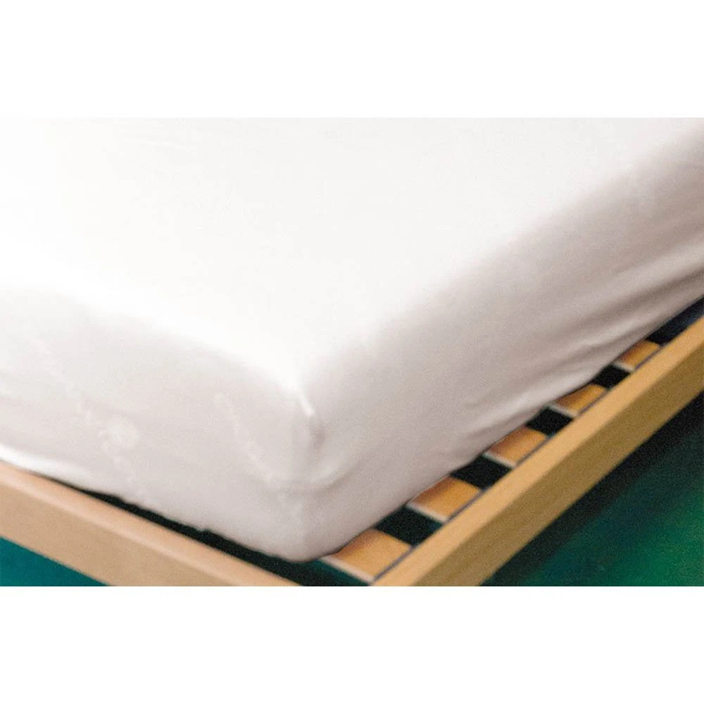 Double mattress cover in organic cotton 160x200cm_64877