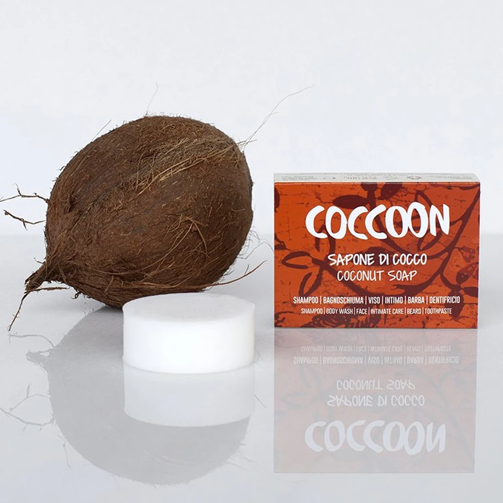 Solid COCONUT soap - multipurpose from head to toe
