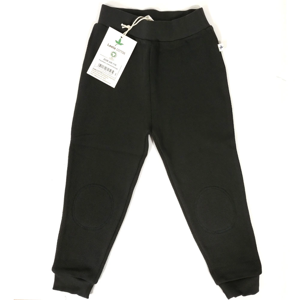 Sweat trousers for children in organic cotton Anthracite