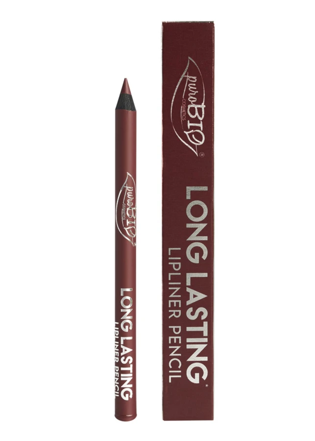PuroBIO organic long lasting lip pencil - 011L dark mauve
