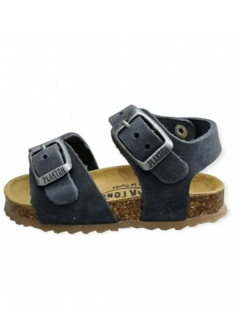 Pixel BLU baby first steps sandals in cork and natural leather