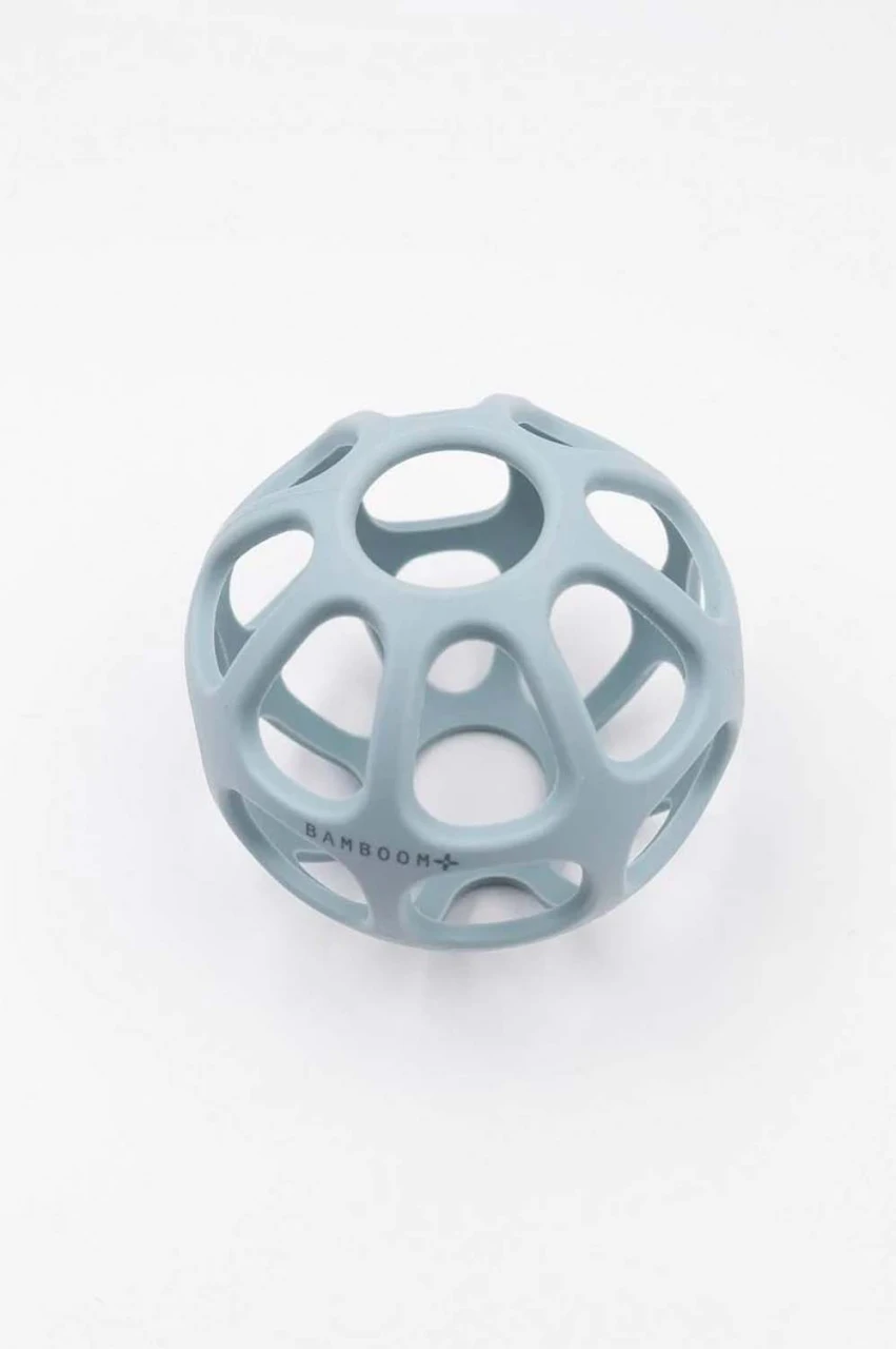 Silicone ball teething ring massager
