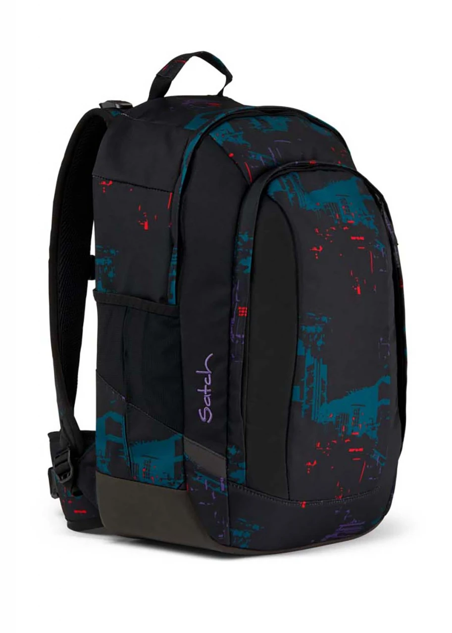 Lightweight ergonomic Satch AIR backpack for secondary school - Night Vision
