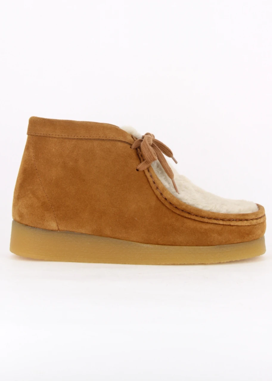 Wallabee Wonka women's shoes in natural leather