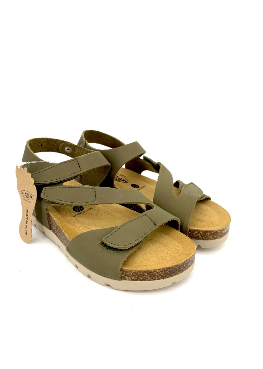 Women's Anatomical Cork and Natural Leather Sandals