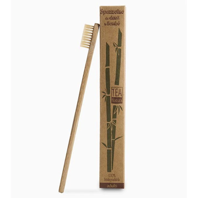 Ecological toothbrush for children in bamboo