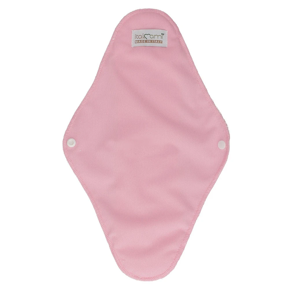 Woman reusable night pads in bamboo