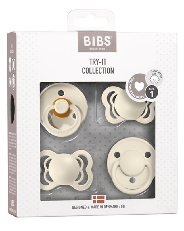 CIUCCI BIBS Colour Misura 3 - Lattice Naturale, Senza BPA, Verde Salvia/Grigio, Per 18+ Mesi - Foto 3