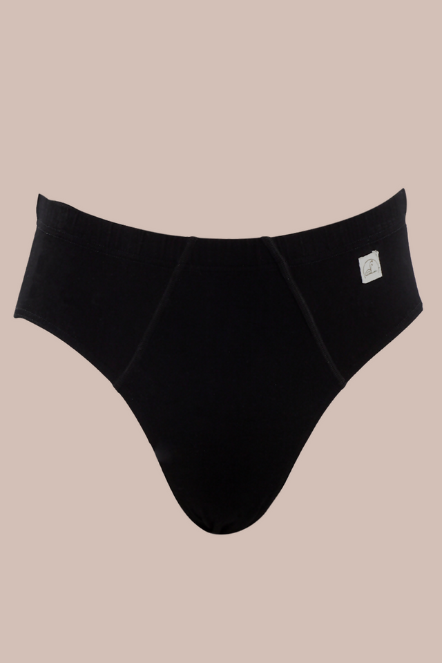 slip-uomo-nero-bamboo-fronte