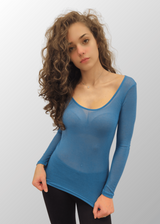 Maglia manica lunga Brigitta in Modal Cashmere