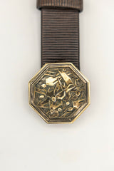 Cintura HOMO ORO ANTICO in vacchetta a concia vegetale