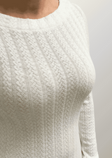 Abito corto jacquard Fabiana in Lana Seta