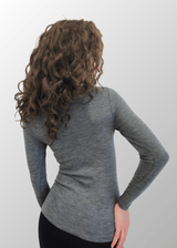 Maglia con ricamo floreale Ester in Lana Seta