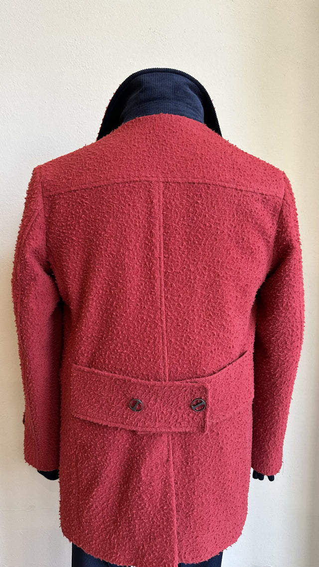 Cappotto doppiopetto Panno Casentino 100% lana Color 9