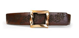 Cintura RITORTA ORO ANTICO in vacchetta a concia vegetale