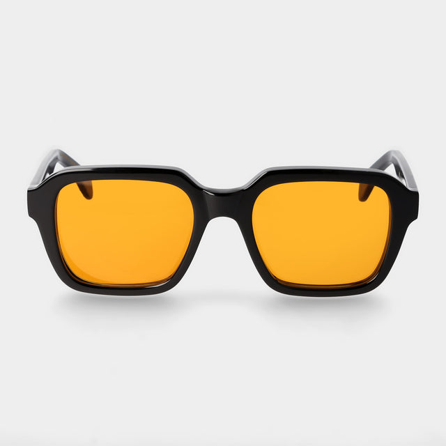 Lino Eco Black | Orange