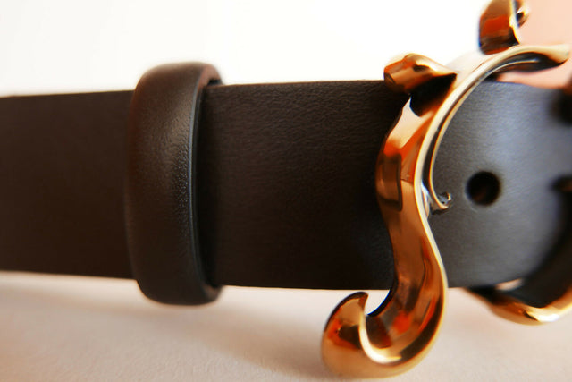 Cintura DECO' ORO ANTICO in pelle di vitello