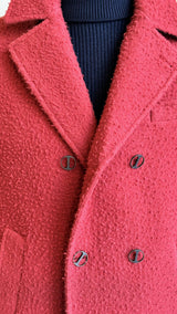 Cappotto doppiopetto Panno Casentino 100% lana Color 9