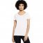 T-shirt donna basica in puro cotone biologico - Bianco