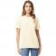 T-shirt unisex manica corta Colori Caldi in cotone biologico - Giallo limone